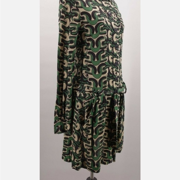 Diane von Furstenberg Silk Long Sleeve Dress, 2 - Picture 13 of 15